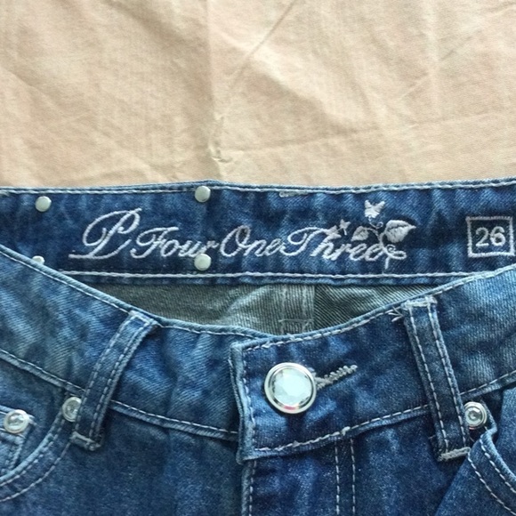 Women’s P Four One Three Jeans size 26 washable.  #436 - Picture 3 of 10